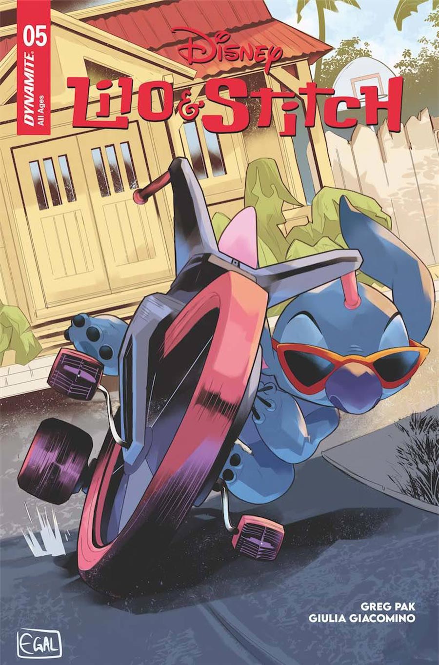 Lilo & Stitch #5 Cover C Variant Edwin Galmon Cover