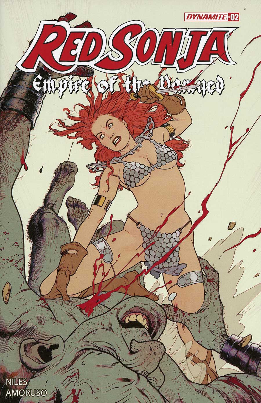 Red Sonja Empire Of The Damned #2 Cover A Regular Joshua Middleton Cover