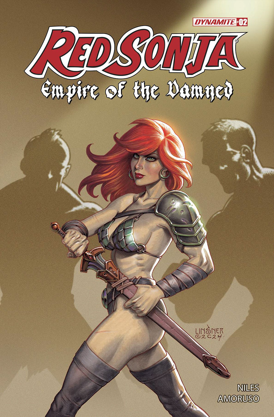 Red Sonja Empire Of The Damned #2 Cover B Variant Joseph Michael Linsner Cover