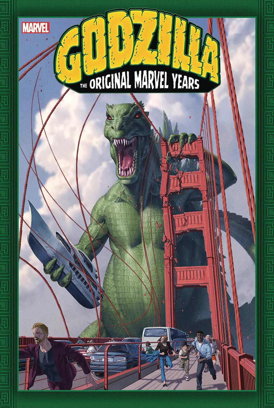 Godzilla The Original Marvel Years Omnibus HC Book Market Junggeun Yoon Cover