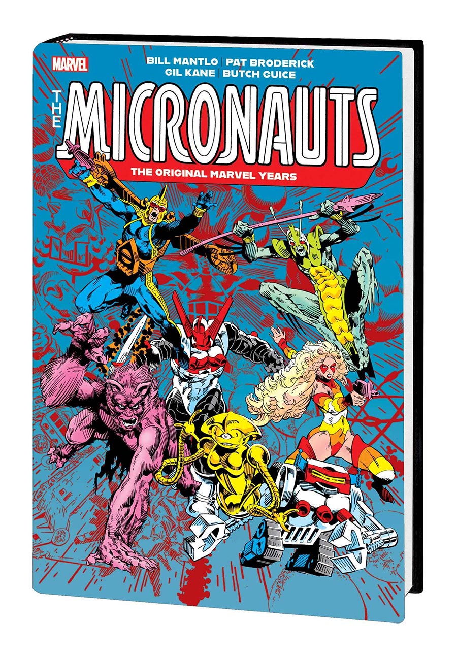 Micronauts Original Marvel Years Omnibus Vol 2 HC Book Market Michael Golden Cover