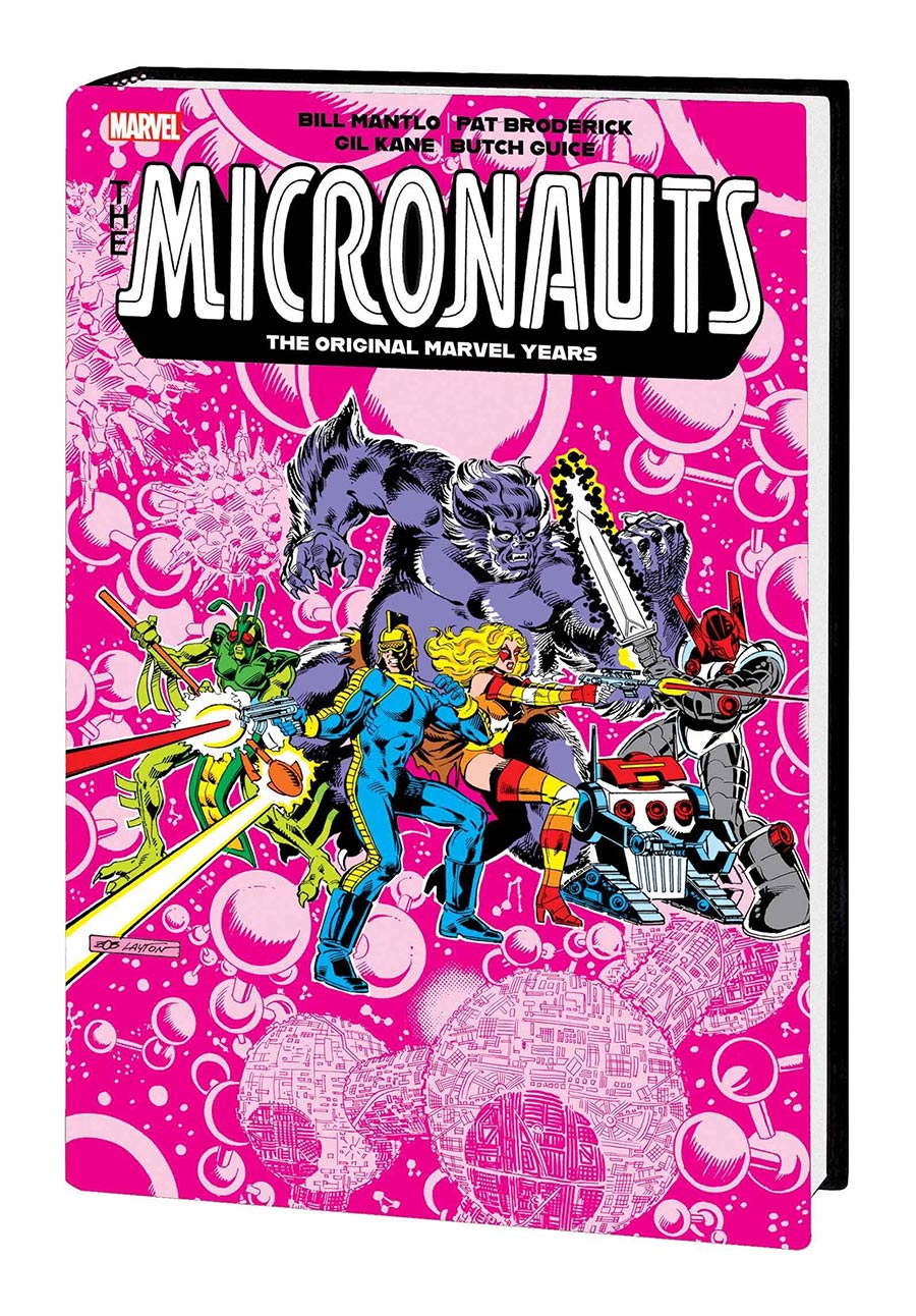 Micronauts Original Marvel Years Omnibus Vol 2 HC Direct Market Bob Layton Variant Cover