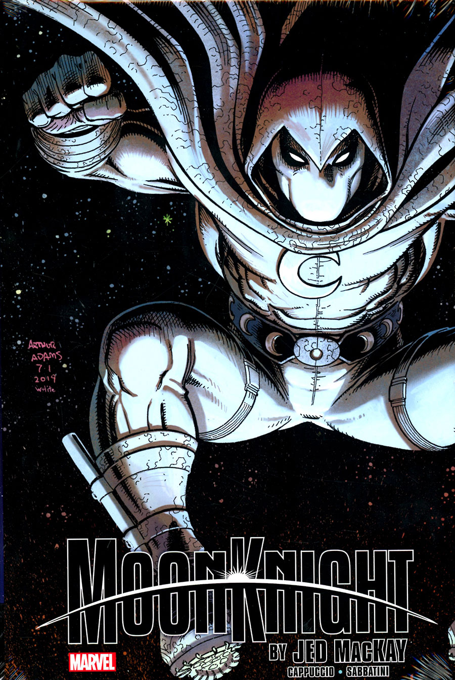 Moon Knight By Jed MacKay Omnibus HC Direct Market Arthur Adams Variant Cover