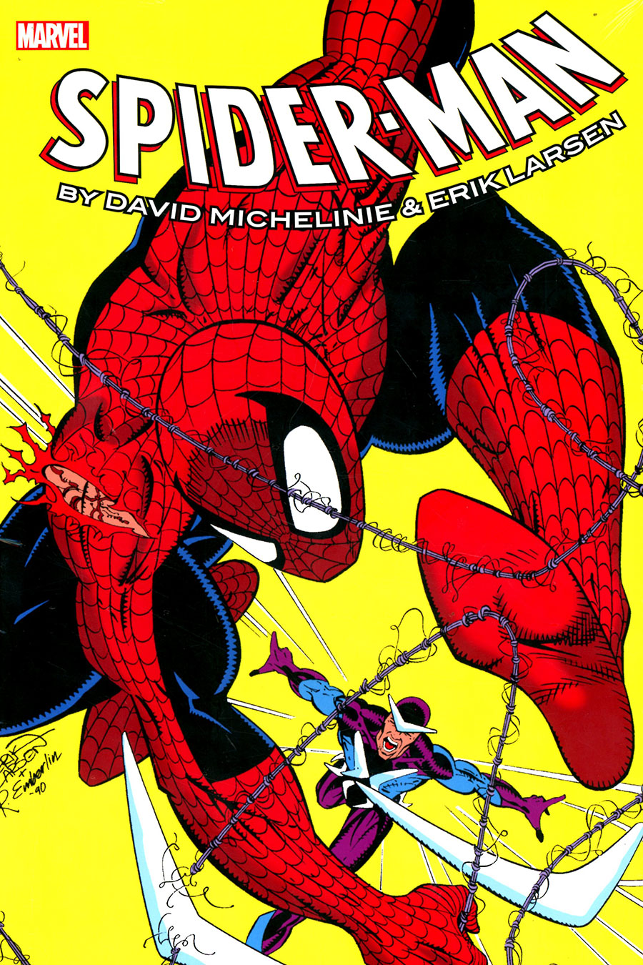 Spider-Man By David Michelinie & Erik Larsen Omnibus HC Book Market Erik Larsen Spider-Man Cover New Printing