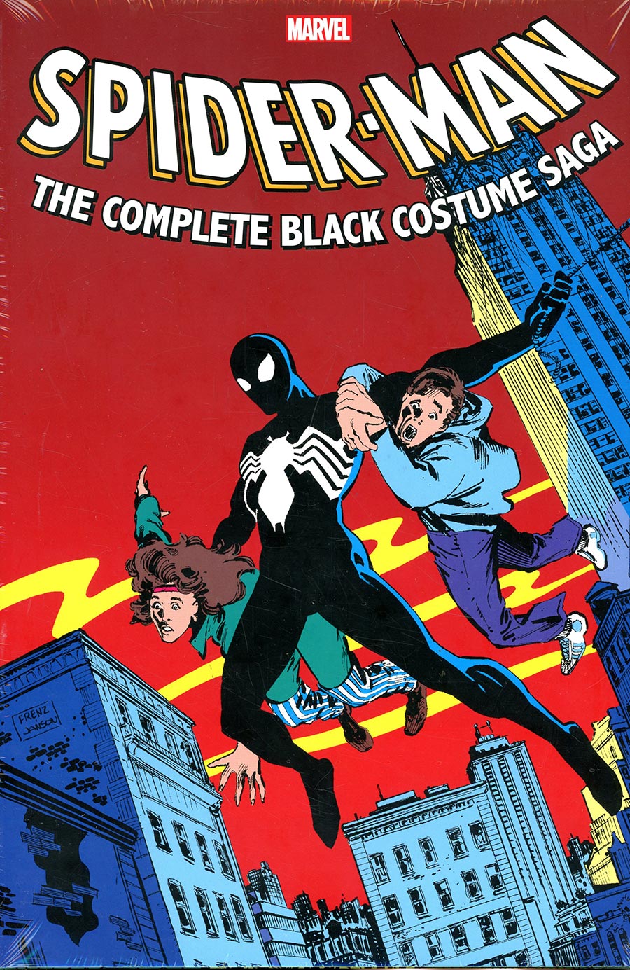 Spider-Man Complete Black Costume Saga Omnibus HC Book Market Ron Frenz Cover