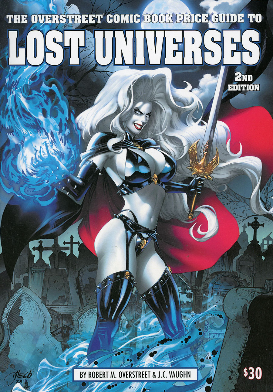 Overstreet Comic Book Price Guide To Lost Universes Vol 2 SC Lady Death Cover