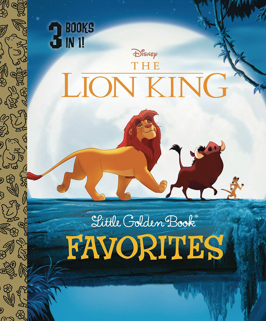 Disney Lion King Little Golden Book Favorites HC