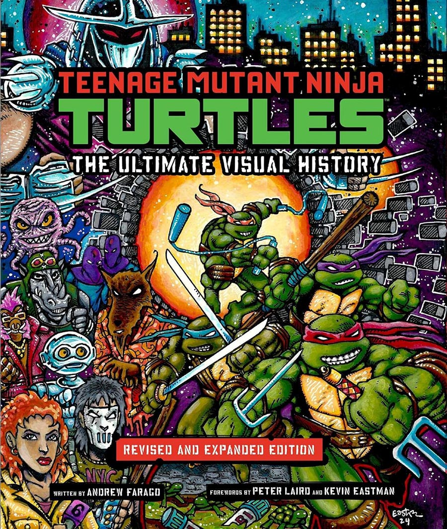 Teenage Mutant Ninja Turtles Ultimate Visual Historty HC Revised & Expanded Edition