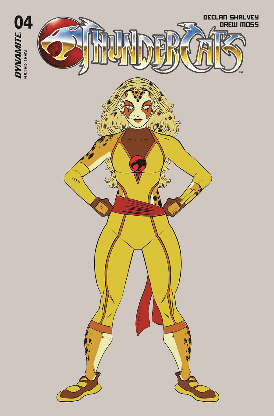 Thundercats Vol 3 #4 Cover K Incentive Drew Moss Cheetara Character Design Variant Cover