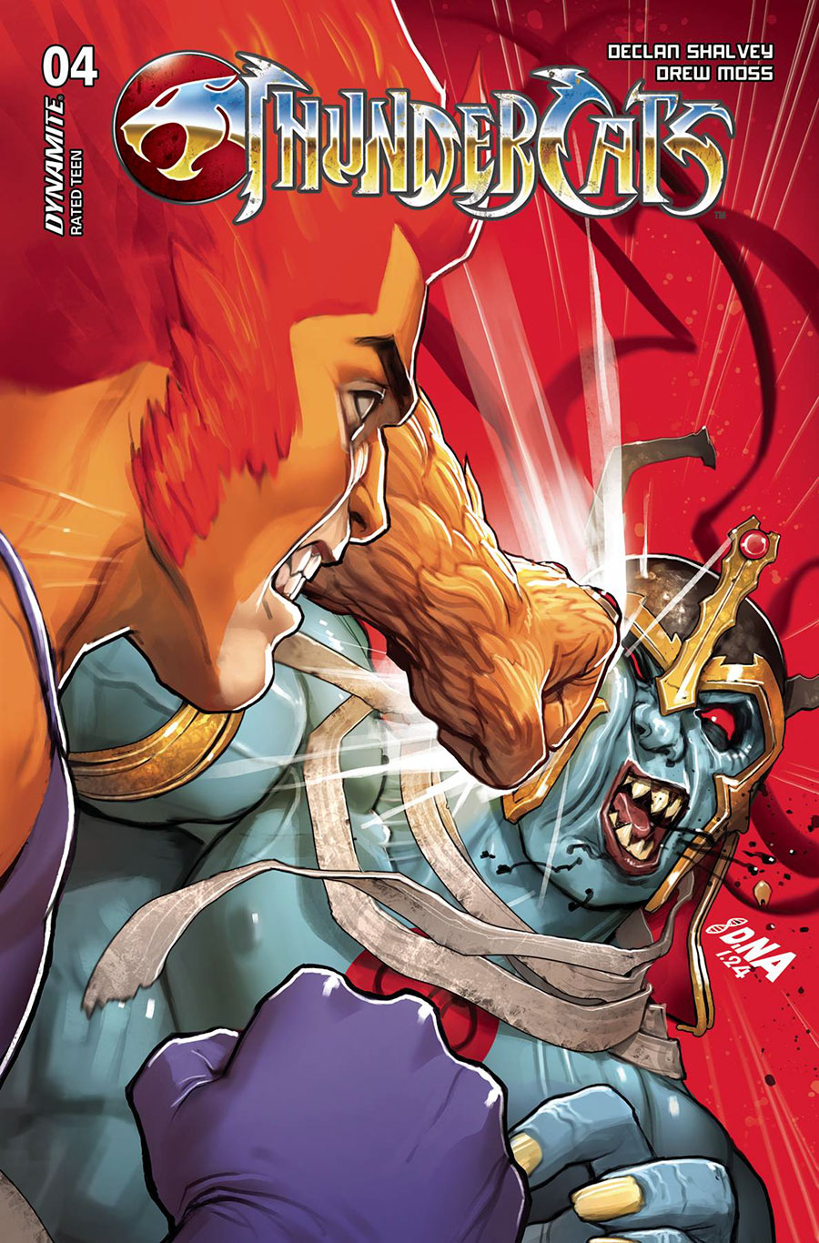 Thundercats Vol 3 #4 Cover L Incentive David Nakayama Foil Cover