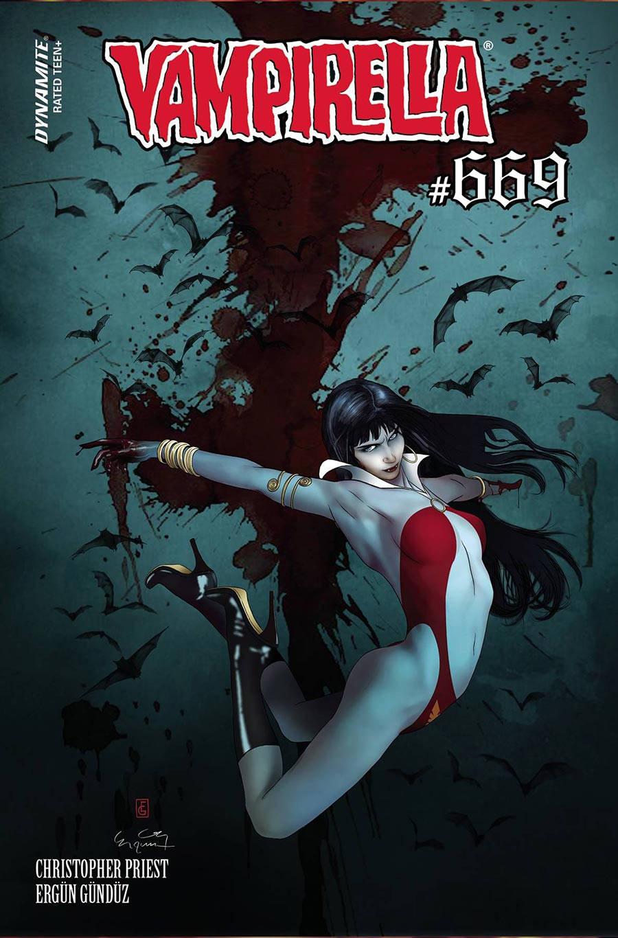 Vampirella Vol 8 #669 Cover F Incentive Ergun Gunduz Variant Cover