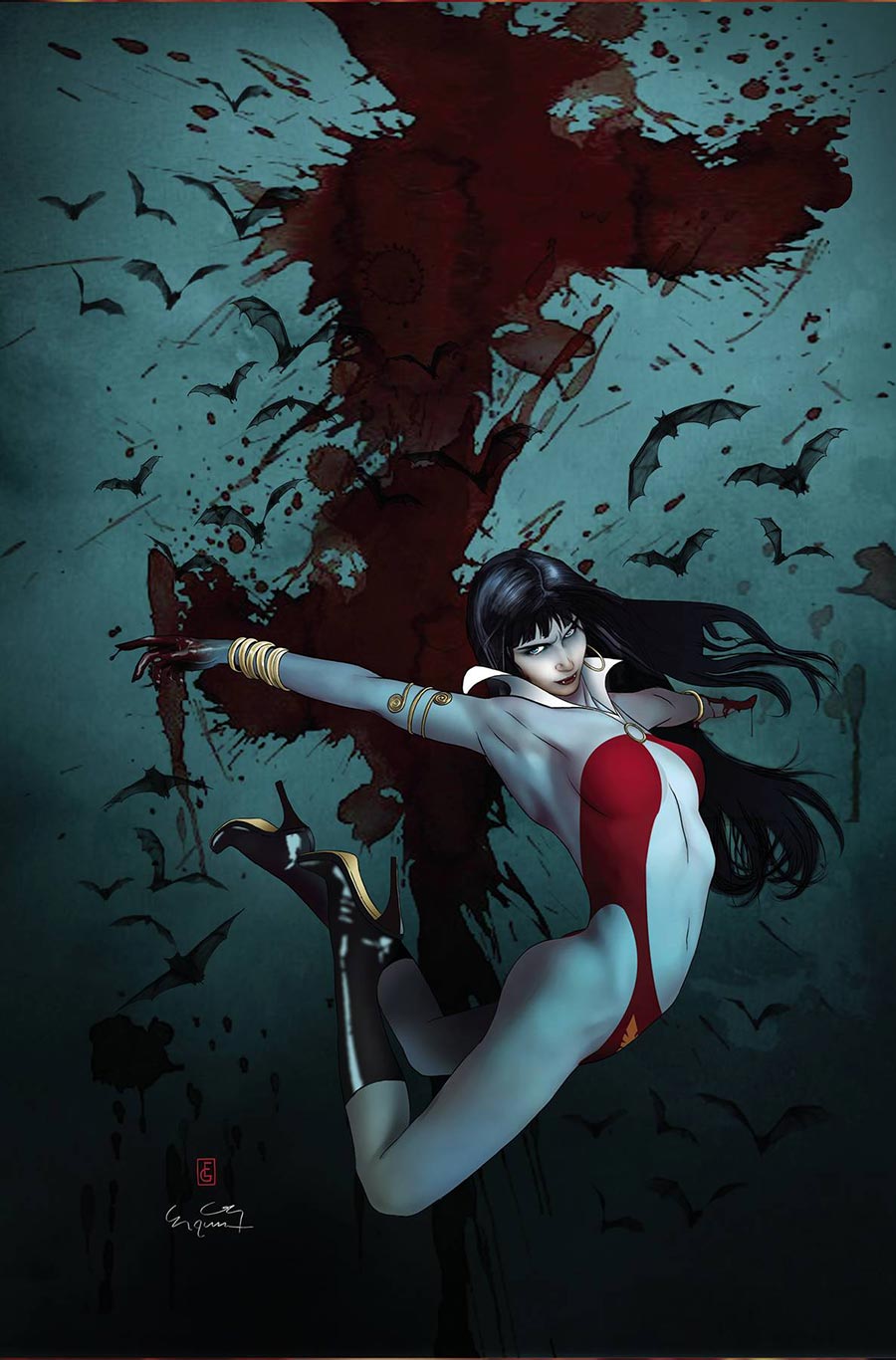 Vampirella Vol 8 #669 Cover I Incentive Ergun Gunduz Virgin Cover