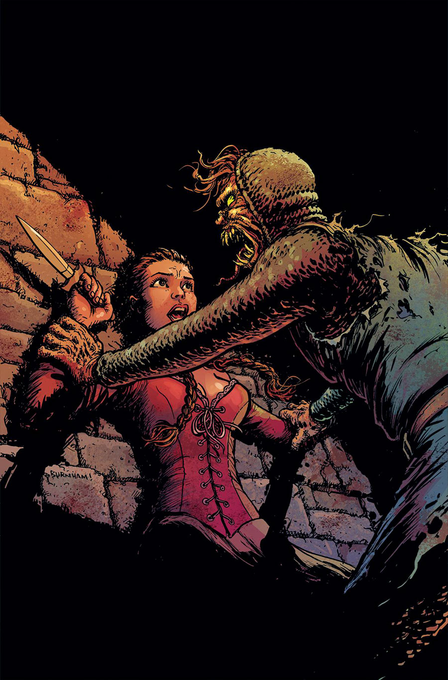 Army Of Darkness Forever #8 Cover E Incentive Chris Burnham Virgin Cover