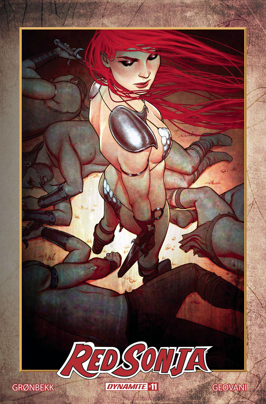 Red Sonja Vol 10 #11 Cover F Incentive Jenny Frison Modern Icon Variant Cover