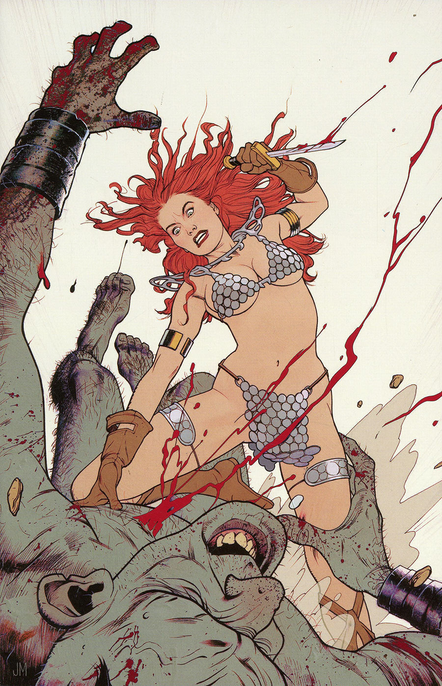 Red Sonja Empire Of The Damned #2 Cover F Limited Edition Joshua Middleton Virgin Cover