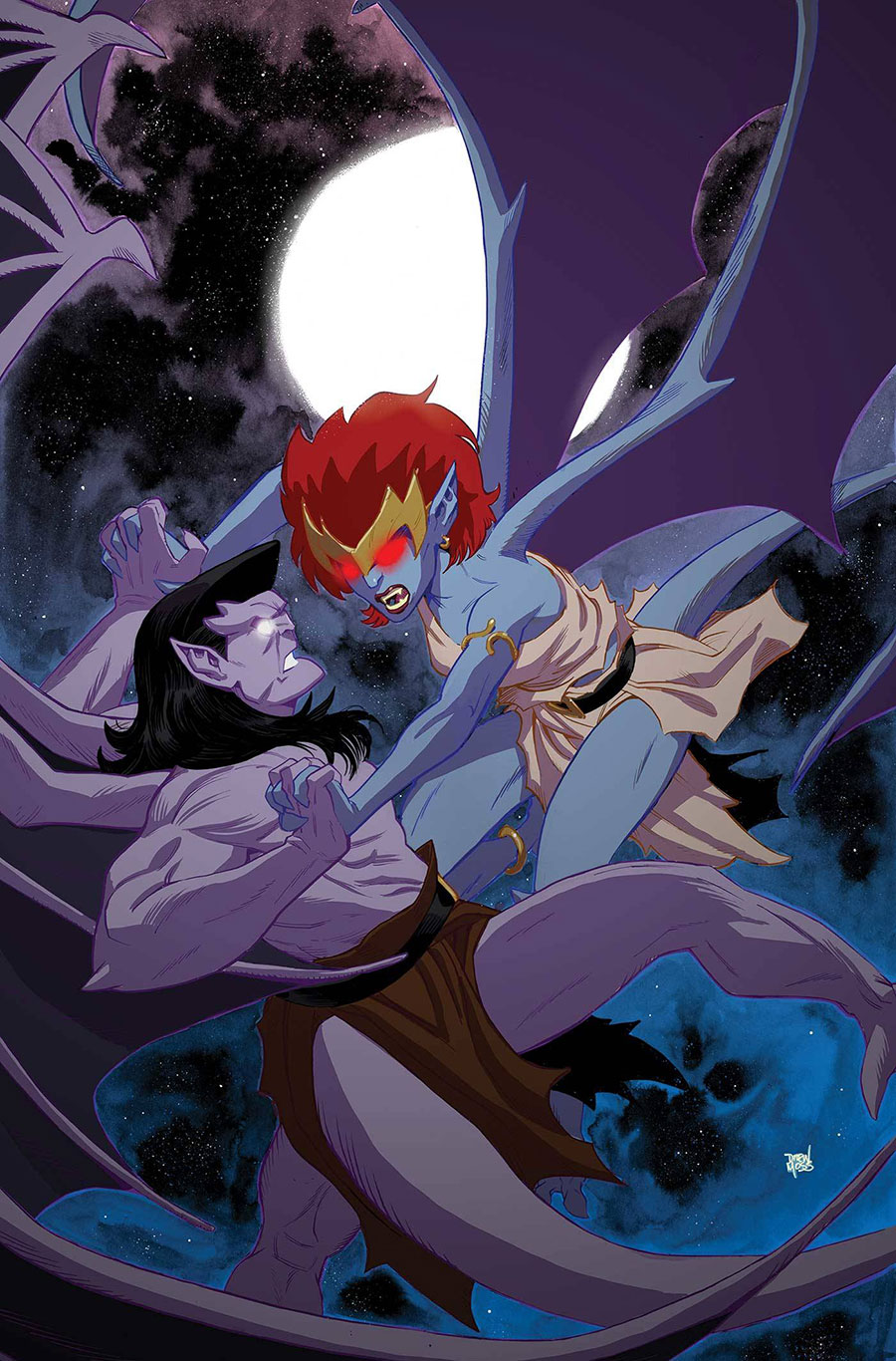 Gargoyles Quest #5 Cover D Dynamite Metal Premium Drew Moss Cover