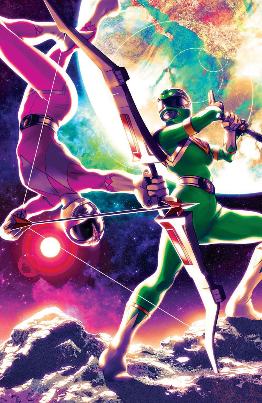 Mighty Morphin Power Rangers The Return #4 Cover C Incentive Goni Montes Variant Cover