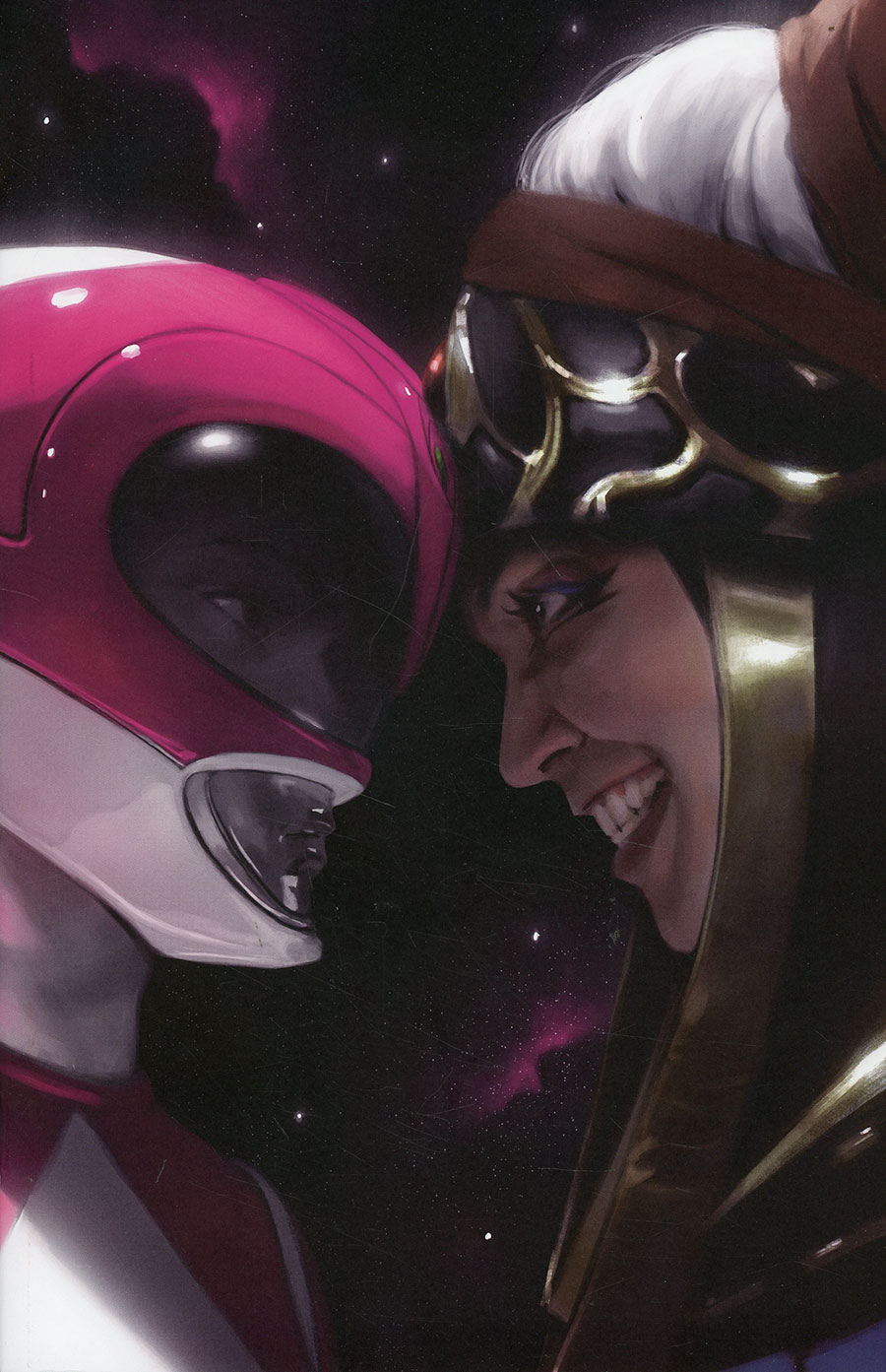 Mighty Morphin Power Rangers The Return #4 Cover D Incentive Miguel Mercado Virgin Variant Cover
