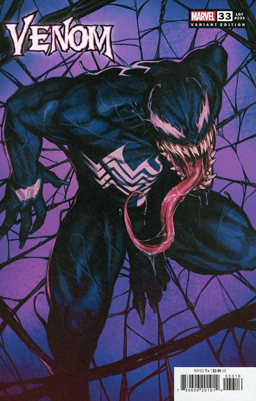 Venom Vol 5 #33 Cover C Incentive Joshua Sway Swaby Variant Cover (Blood Hunt Tie-In)