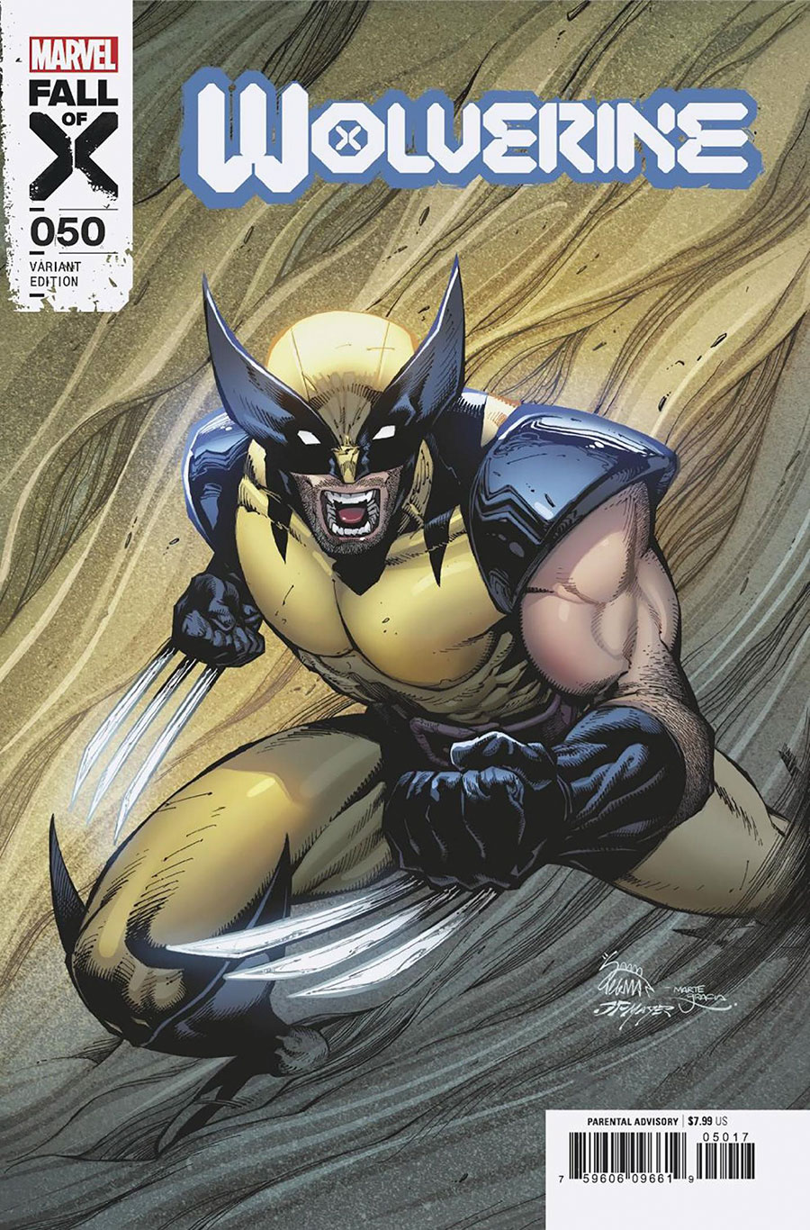 Wolverine Vol 7 #50 Cover G Incentive Ryan Stegman Variant Cover