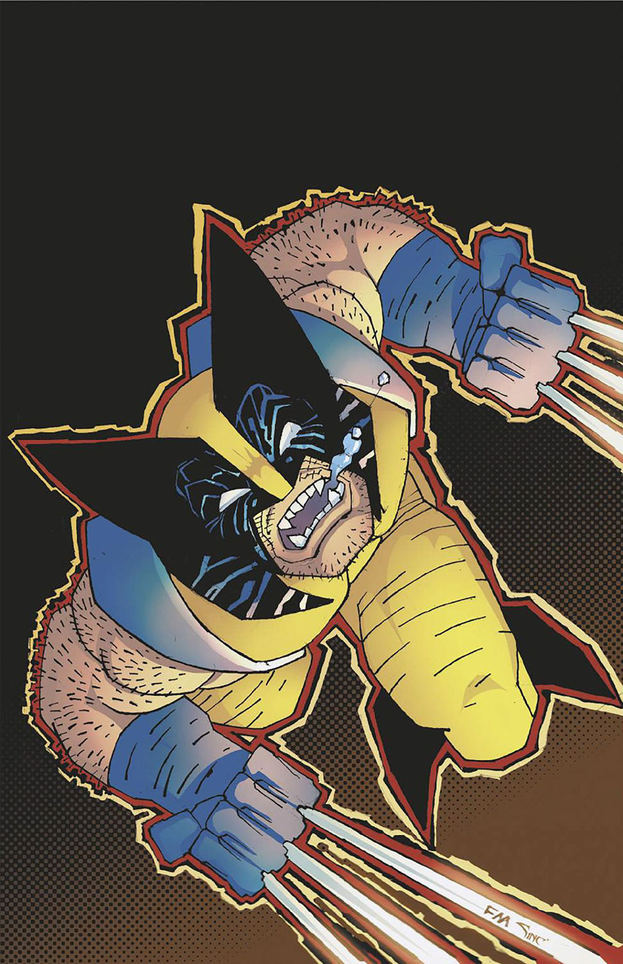 Wolverine Vol 7 #50 Cover I Incentive Frank Miller Virgin Cover