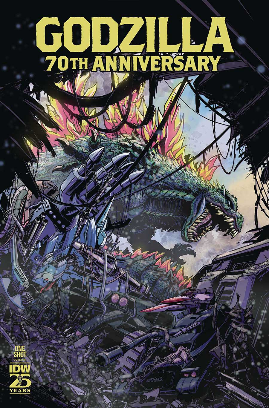 Godzilla 70th Anniversary Special #1 (One Shot) Cover C Incentive Jeff Zornow Variant Cover