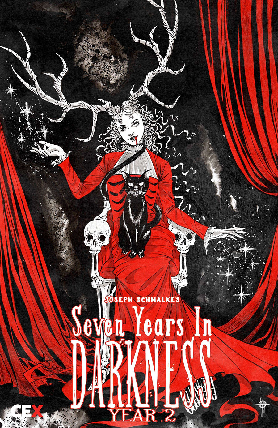 Seven Years In Darkness Year Two #2 Cover C Incentive Megan Hutchinson Variant Cover