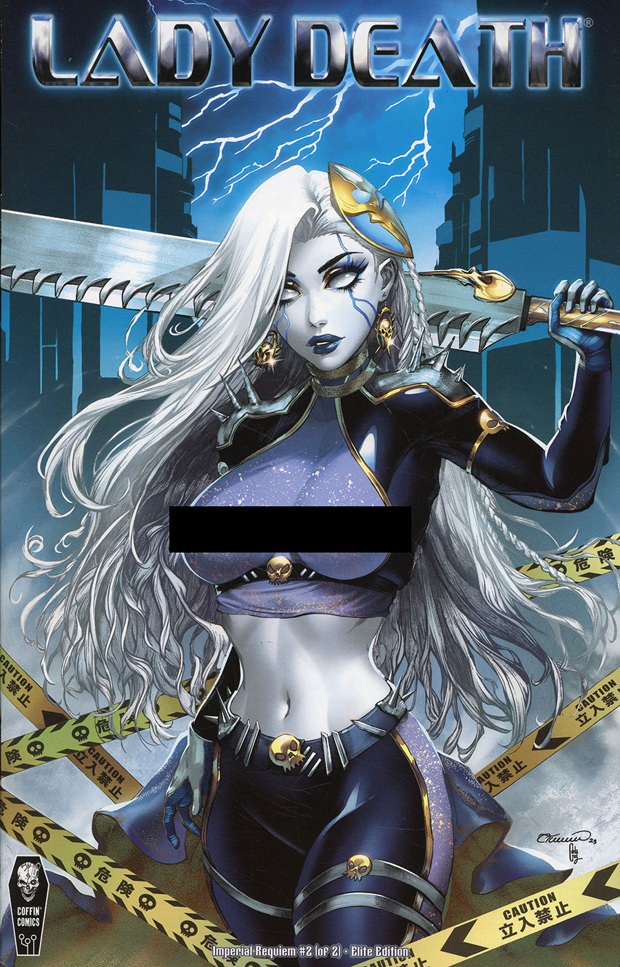 Lady Death Imperial Requiem #2 Cover E Incentive Collette Turner Elite Variant Cover