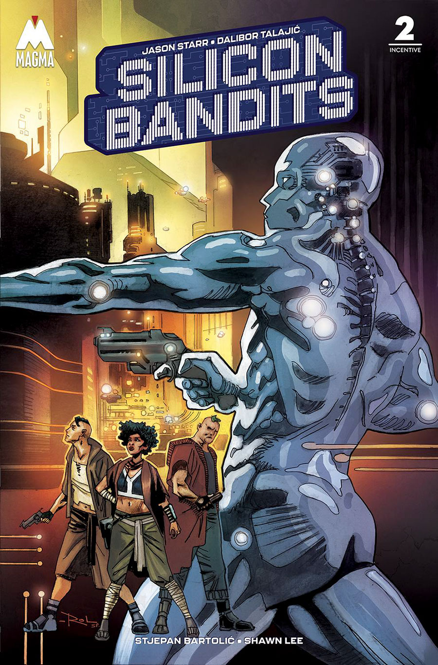 Silicon Bandits #2 Cover C Incentive Roland Boschi Variant Cover