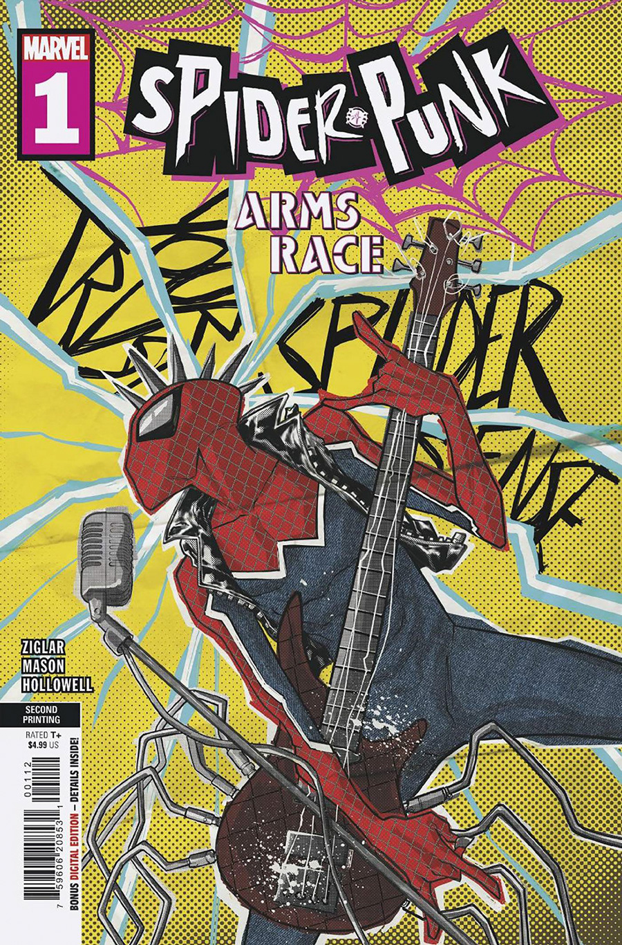 Spider-Punk Arms Race #1 Cover H 2nd Ptg David Baldeon Variant Cover