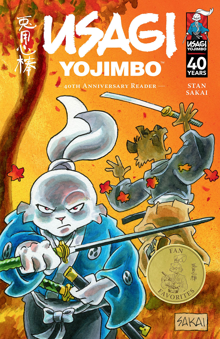 Usagi Yojimbo 40th Anniversary Reader TP