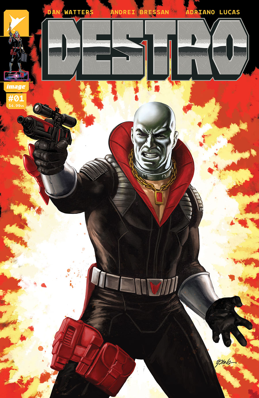 Destro #1 Cover D Incentive Steve Epting Variant Cover