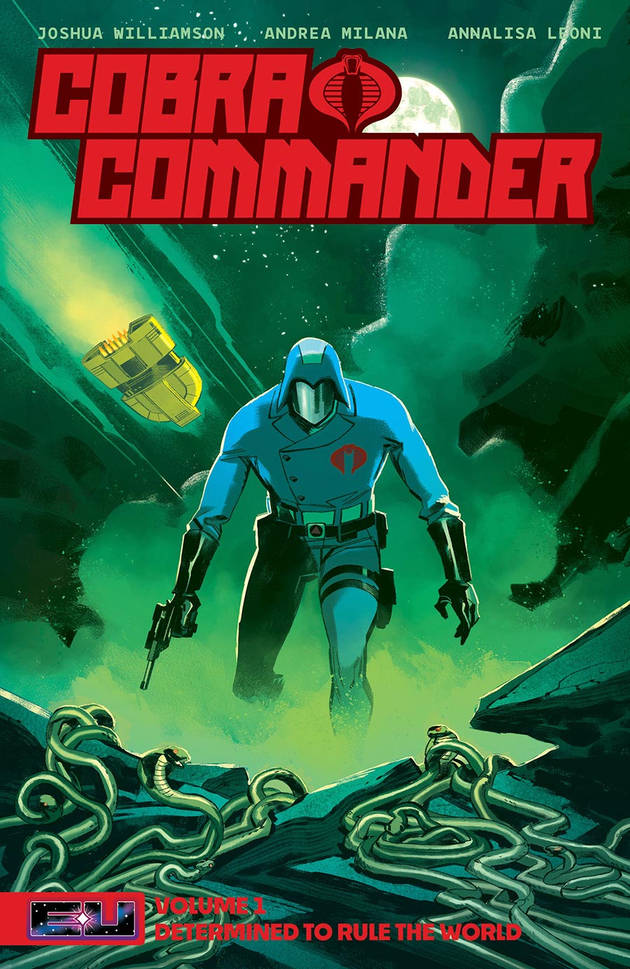 Cobra Commander Vol 1 Determined To Rule The World TP Book Market Annalisa Leoni Cover