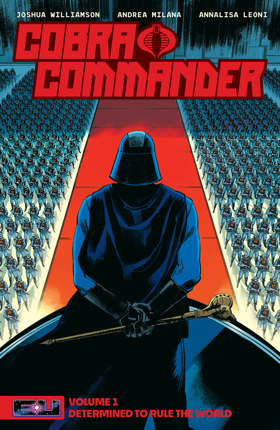 Cobra Commander Vol 1 Determined To Rule The World TP Direct Market Exclusive Andrea Milana Variant Cover