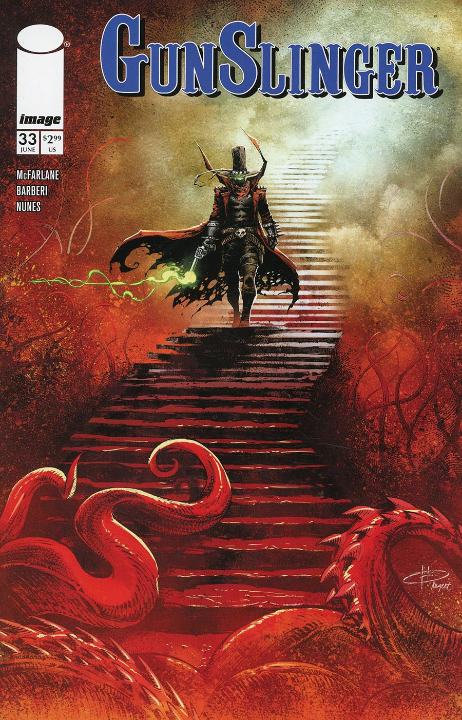 Gunslinger Spawn #33 Cover A Regular Daniel Henriques Cover