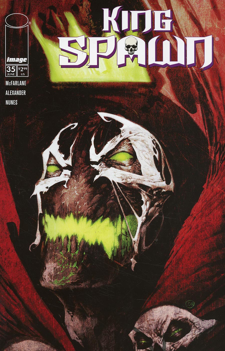 King Spawn #35 Cover B Variant Jason Shawn Alexander Cover