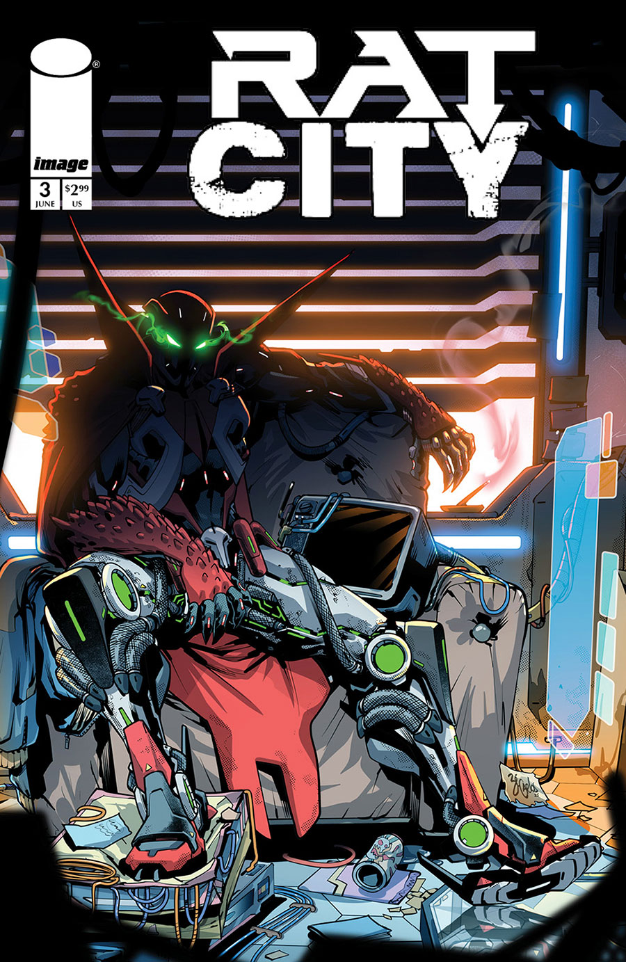 Rat City #3 Cover A Regular Ze Carlos Cover