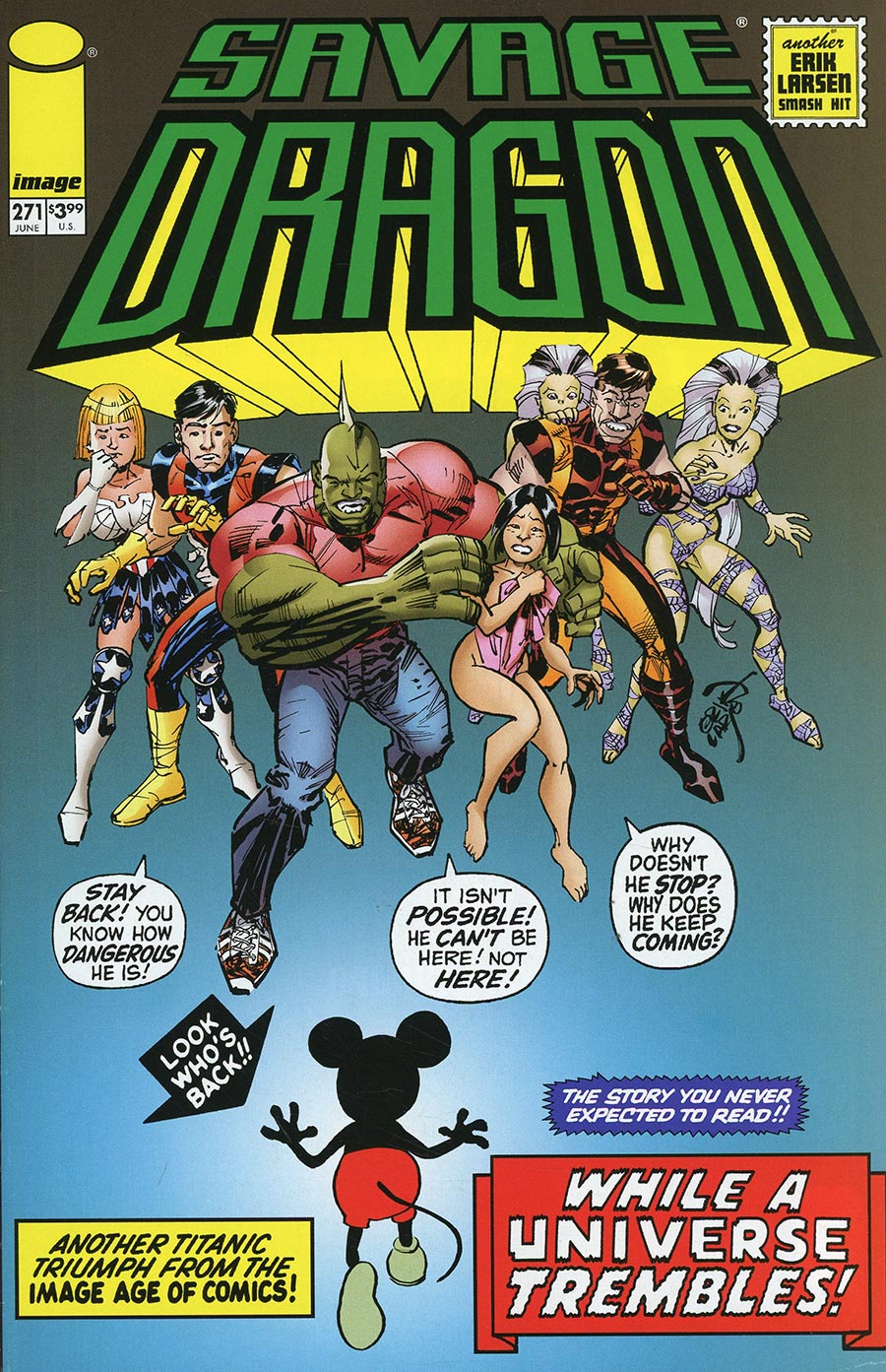 Savage Dragon Vol 2 #271 Cover A Regular Erik Larsen Cover