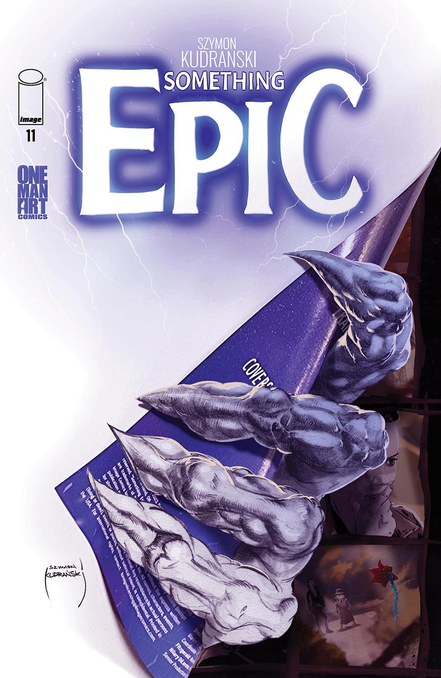 Something Epic #11 Cover A Regular Szymon Kudranski Cover