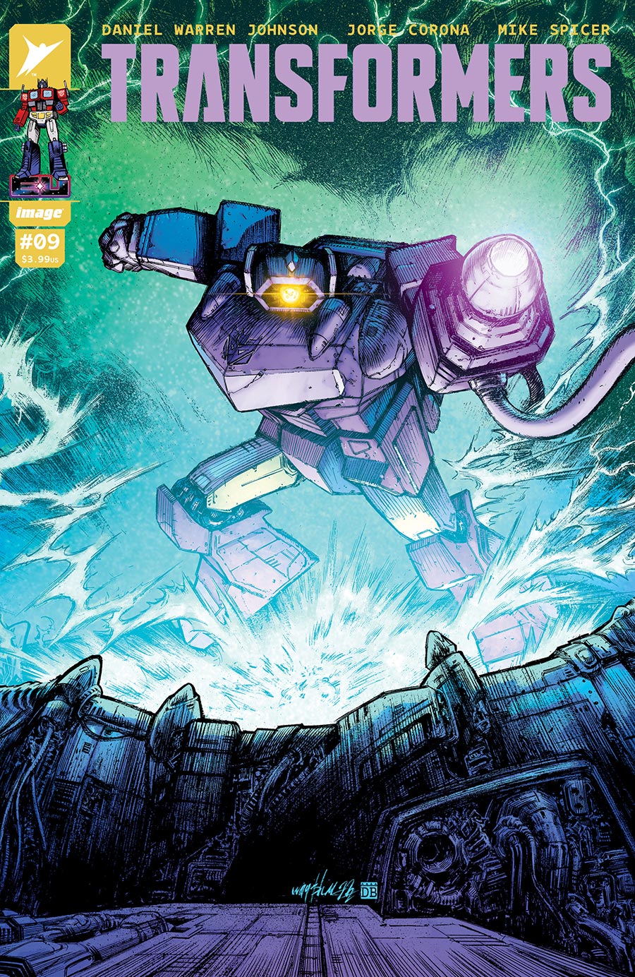 Transformers Vol 5 #9 Cover D Incentive Jonathan Wayshak Variant Cover