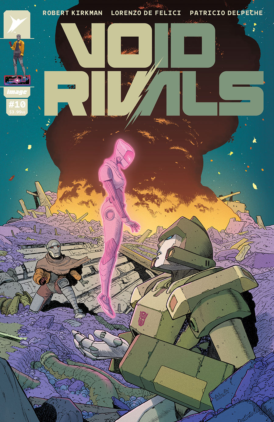 Void Rivals #10 Cover C Incentive Andre Lima Araujo & Chris O Halloran Connecting Variant Cover