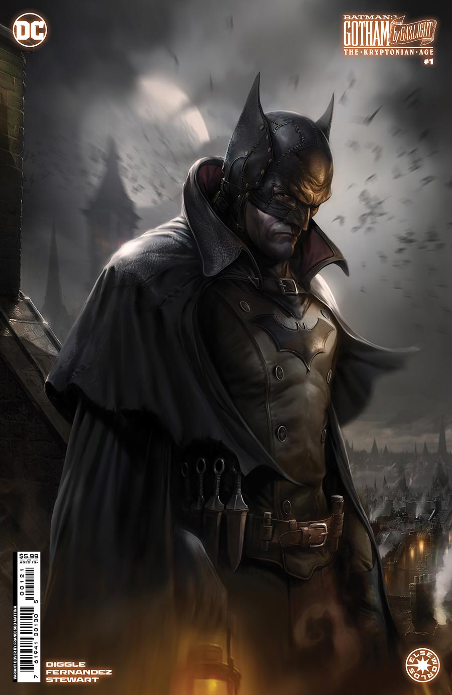 Batman Gotham By Gaslight The Kryptonian Age #1 Cover C Variant Francesco Mattina Card Stock Cover