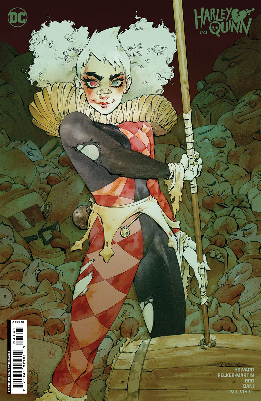 Harley Quinn Vol 4 #41 Cover E Incentive Chuma Hill Card Stock Variant Cover