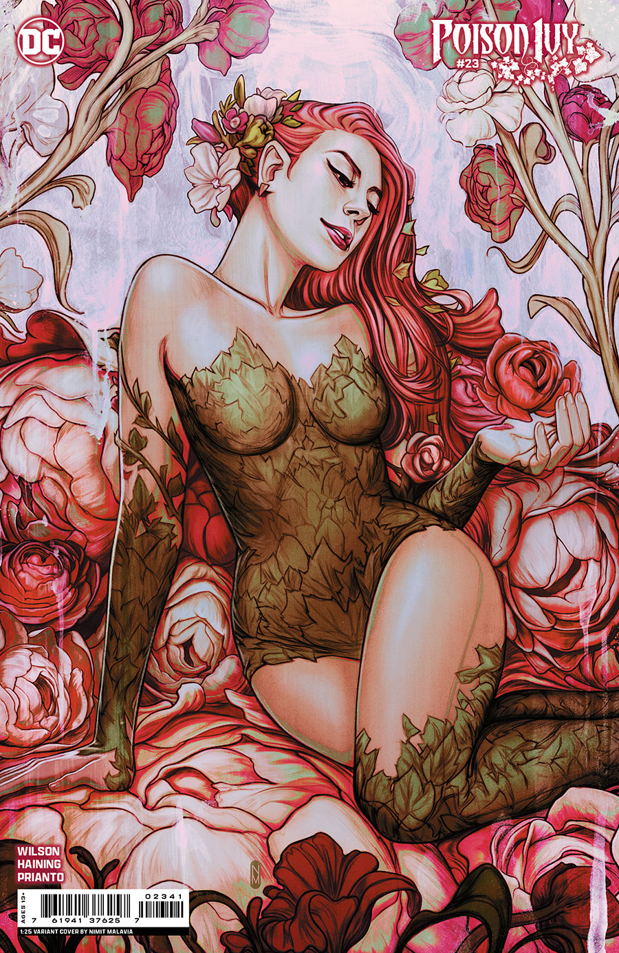 Poison Ivy #23 Cover E Incentive Nimit Malavia Card Stock Variant Cover