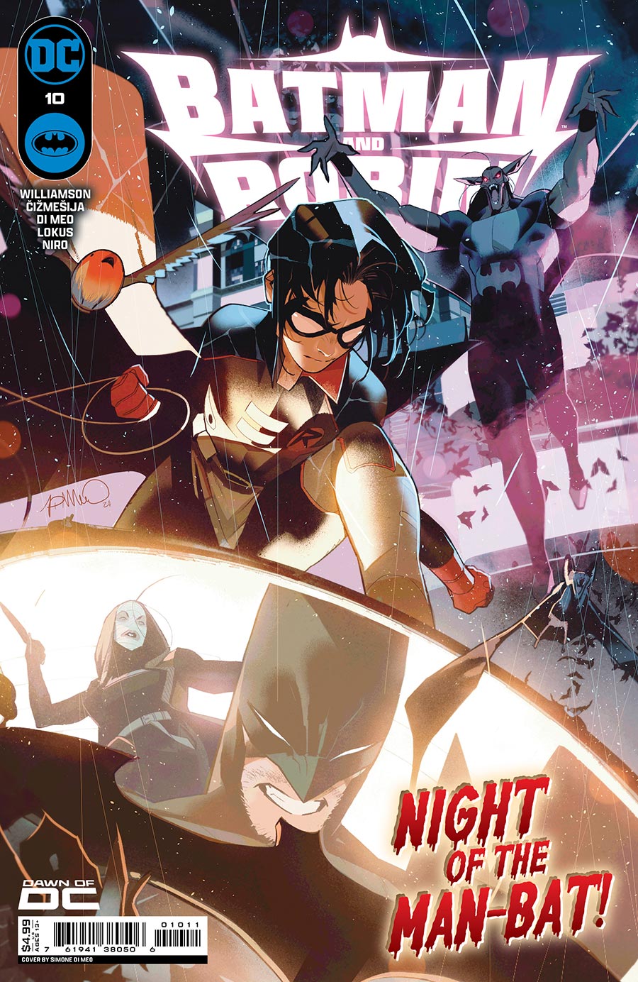 Batman And Robin Vol 3 #10 Cover A Regular Simone Di Meo Cover