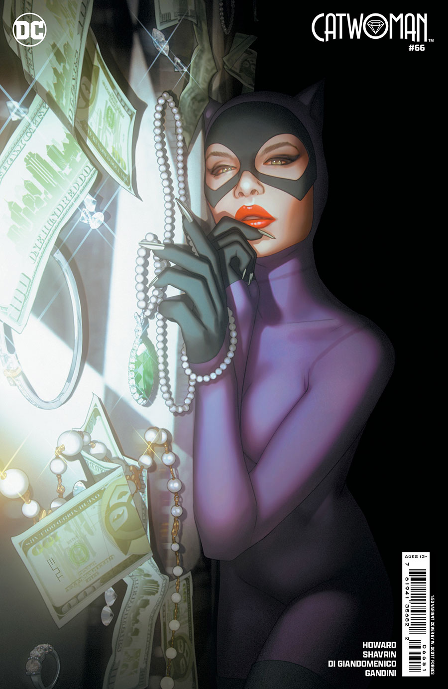 Catwoman Vol 5 #66 Cover E Incentive W Scott Forbes Card Stock Variant Cover