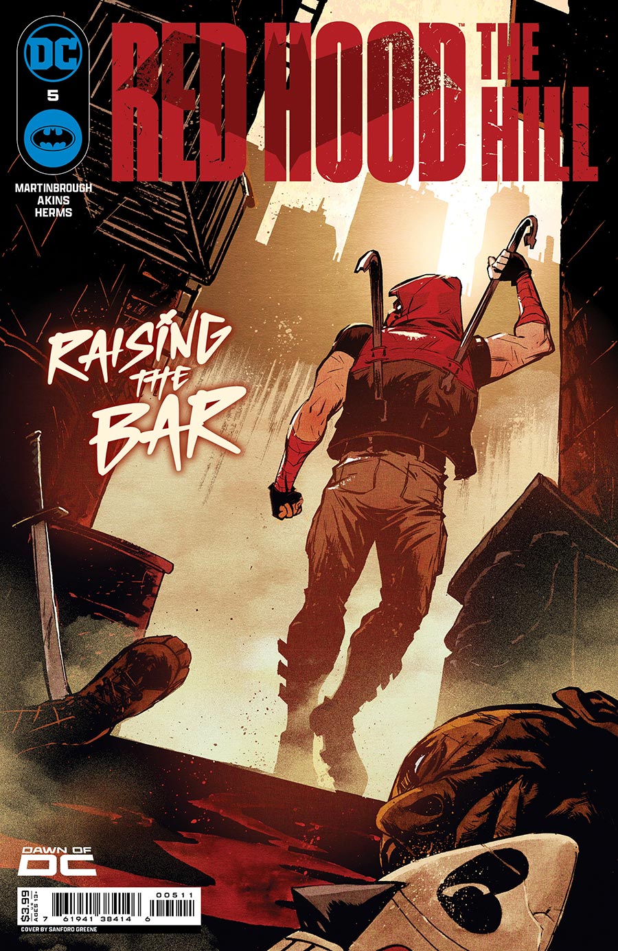 Red Hood The Hill #5 Cover A Regular Sanford Greene Cover