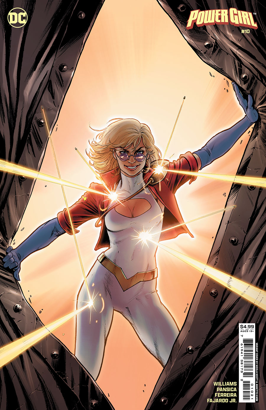 Power Girl Vol 3 #10 Cover B Variant Nicola Scott Card Stock Cover (House Of Brainiac Tie-In)