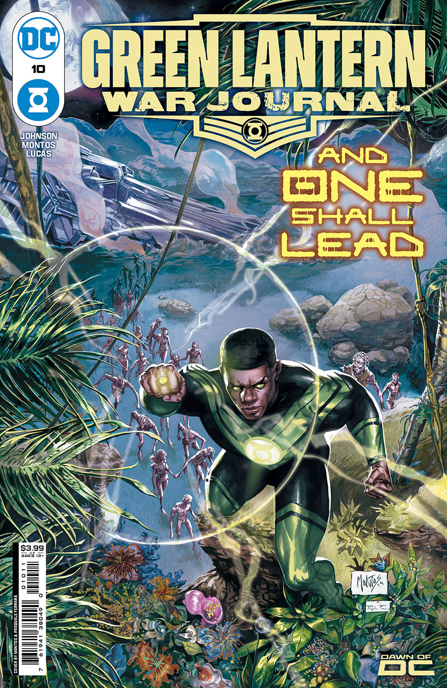 Green Lantern War Journal #10 Cover A Regular Montos Cover