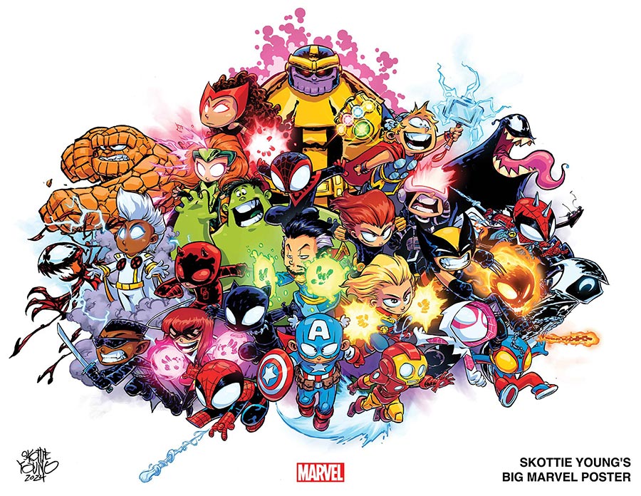 Skottie Youngs Big Marvel Poster